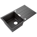 Miniatyrbild 1 av 3: FRANKE SUD 611-78 diskho i Tectonite, Onyx - 114.0496.053