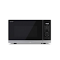 Miniatyrbild 1 av 4: Sharp YC-PG254AE-S grillmikrovågsugn - 25L - 900W - 12 automatiska program Silver och svart