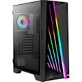 Miniatyrbild 1 av 4: PC-fodral - AEROCOOL - Mirage G V1 - Fodral utan strömförsörjning - Medium torn - ATX-format - Svart (ACCM-PB25013.11)