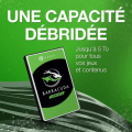 Miniatyrbild 4 av 4: Seagate 1 TB BarraCuda 2,5" intern hårddisk (5400rpm, 128MB cache, SATA 6Gb-s, ST1000LMZ48-LM048)