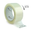 Miniatyrbild 2 av 4: Genomskinlig förpackningstejp - WAYTEX - 930709 - Bredd 50 mm - Längd 66 m - Förpackning med 6 rullar Transparent