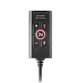 Miniatyrbild 3 av 4: Extern USB-ljudkort - Mars Gaming - MSC2 - 7.1 Surround - Multiplattformskompatibilitet - Svart