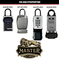 Miniatyrbild 5 av 6: Masterlock säkerhetsskåp Nyckelbox 5420EURD Format M