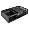 Miniatyrbild 3 av 4: SilverStone SST-ML09B - Milo Silent HTPC Mini-ITX Slim datorfodral, svart