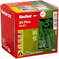 Miniatyrbild 1 av 2: Kälsystem med fyrfaldig expansion - FISCHER - SX Plus Green - 8x40 - Förnybara material - Lätt montering