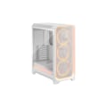 Miniatyrbild 1 av 6: PC-chassi - FRACTAL DESIGN - Meshify 3 Ambience Pro RGB - E-ATX (277 mm) - 3 fläktar - USB Typ C 20 Gbps - Vit