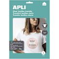 Miniatyrbild 1 av 2: APLI-påse med 10 överföringspappersark - För vit t-shirt