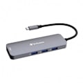 Miniatyrbild 2 av 4: USB-C-hubb - Verbatim - CMH-08 - 2x HDMI - 3x USB-A - 1x USB-C