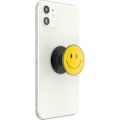 Miniatyrbild 4 av 4: Popsockets Be Happy emalj smartphonegrepp - gul - 39,74x7x24,25 mm