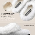 Miniatyrbild 3 av 4: Tofflor - tofflor - tofflor Dunlop Damtofflor Damtofflor Päls Halkfria sulor Grå 39
