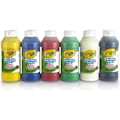Miniatyrbild 1 av 2: CRAYOLA tvättbar färg - 6 flaskor à 250 ml - Blandat - Från 3 år