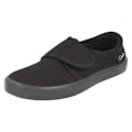 Miniatyrbild 1 av 4: Mocassin Clarks - 261143306 - Unisex Barn Hopper Run Uniformssko Svart läder 25