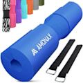 Miniatyrbild 1 av 4: AMONAX - Skivstång squat Pad - BLÅ - Foam Squat Sleeve - Nack- och axelstödsskydd för squats utfall