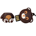 Miniatyrbild 2 av 3: TECH1TECH TEC5124-16, 16 GB, 2.0, USB typ-A-kontakt, lock, brun