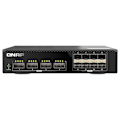 Miniatyrbild 3 av 3: Bytare switch hanterbar via web - QNAP - QSW-M7308R-4X - 4 portar QSFP28 100 Gbps - 8 portar SFP28 25 Gbps - 12 portar