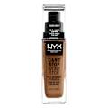 Miniatyrbild 1 av 2: NYX Professional Makeup Full Coverage Liquid Foundation 24h Hold Can't Stop Won't Stop Liquid Foundation, Vattentät, matt finish, 15.9 Varm honung