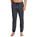 Miniatyrbild 1 av 3: Långa pyjamasbyxor Herr Mix & Relax - SCHIESSER - Mönstrad mörkblå - Bekvämt elastiskt midjeband Mönstrad i mörkblått XL