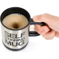 Miniatyrbild 1 av 6: Mug Mélande Automatiskt - Självrörande Mug - Svart - 350 ml - Rostfritt Stål - Cylindrisk Svart