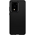 Miniatyrbild 1 av 4: Fodral - Spigen - Galaxy S20 Ultra - Geometriskt mönster - Dubbelt skydd - Mjuk TPU Svart