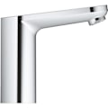 Miniatyrbild 5 av 6: GROHE Get E infraröd tvättställsblandare - justerbar temperaturbegränsare - kontaktlös aktivering Grå