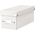 Miniatyrbild 1 av 3: CD-förvaringsbox - LEITZ - Click & Store - Vit - Laminerad kartong - Mått 127x124x320 mm Vit
