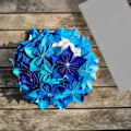 Miniatyrbild 5 av 6: Relaxdays Blomsterstöd för torkade blommor, set med 3 block, Arrangemangssvamp, bröllop, 8x22,5x10,5 cm, grå grå