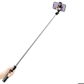 Miniatyrbild 2 av 6: Crong SelfieGo Lite - Kompakt stativ för Bluetooth selfie-stick (Svart)