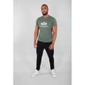 Miniatyrbild 3 av 3: Alpha Industries Basic Tee vintage grön M
