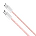 Miniatyrbild 4 av 6: USB Type-C-kabel 60 W 1,5 m Rosa Kruger&Matz Basic