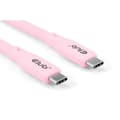USB-kabel - Club 3D - CAC-3002 - USB4 Gen 3x2 - 2 m - Rosa