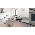 Miniatyrbild 2 av 3: Köksblandare - Engrepps diskbänksblandare - Mattsvart - Hög pip - 150° rotation - GROHE Start - 304702430 Matte svart