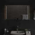 vidaXL LED-badrumsspegel 80x50 cm 151729