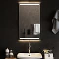 vidaXL LED Badrumsspegel 40x70 cm