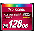 Miniatyrbild 2 av 3: Flashminne TRANSCEND TS128GCF800 MLC - 128 Go - CompactFlash (CF) - 800x