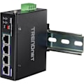 Miniatyrbild 3 av 4: Switch - Ethernet-hubb - Trendnet-injektor - TI-IG290 - Härdad industriell 95W 2-portars 2.5Gbit PoE-injektor