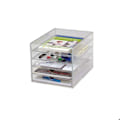 Miniatyrbild 6 av 6: Förvaringslåda - MAUL - 5 lådor - Akryl - Transparent - A4-format Transparent
