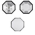 Miniatyrbild 2 av 4: Godox Octa 140 Octagonal Softbox - Svart - Bowens Mount - 140 cm