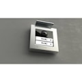 Miniatyrbild 1 av 3: m-e modern-electronics VDV-2020 S trådbunden videointercom - RFID - Utomhusstation silver