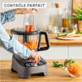 Miniatyrbild 3 av 5: MOULINEX Double Force multifunktionsrobot + 10 tillbehör, 1000 W, 2 L mixer, 31 funktioner, titanblad FP825E10