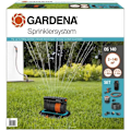 Miniatyrbild 4 av 6: OS140 infällbar oscillerande sprinklersats - GARDENA - Yta 140m² - Räckvidd 15m max - Rektangulär vattning Grå och orange