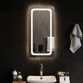 vidaXL LED-badrumsspegel 40x80 cm 3154094