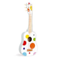 Miniatyrbild 2 av 3: JANOD - Konfettigitarr (trä) - Från 3 år Flerfärgad
