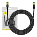 Miniatyrbild 1 av 4: Baseus - B0013320C111-03 - Cat.8 Ethernet RJ45 flätad nätverkskabel, 40 Gbit/s, 2m (svart)