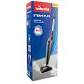 Miniatyrbild 1 av 4: Vileda 168917 Steam Plus 3.0 elektrisk ångmopp med 2x mikrofiberkuddar, mattrengöring Svart