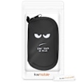 Miniatyrbild 4 av 4: kwmobile Skyddsfodral för Apple Magic Mouse 1/2 - Musskyddsväska i neopren vit-svart