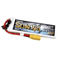 Miniatyrbild 2 av 3: Gens ace Batteripaket (LiPo) 7,4 V 3300 mAh Antal celler: 2 30 C block XT90