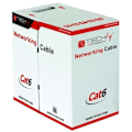 Miniatyrbild 1 av 2: TECHLY - Techly ITP9 RIS 0305 Hank S / FTP KABEL KAT.6 CCA 305M DISK PIMF