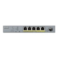 Miniatyrbild 1 av 2: ZYXEL Switch 6 Port hanterad CCTV PoE Switch lång körd