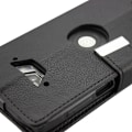 Miniatyrbild 5 av 6: Étui portfölj caseroxx för Crosscall Core-X4 i konstläder med kortfack – svart Svart