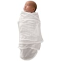 Miniatyrbild 1 av 4: BÉABA - Miracle Blanket™ - Svaddningsfilt - 100% Bomull - 0-3 Månader - Leaf Vit med gråa mönster